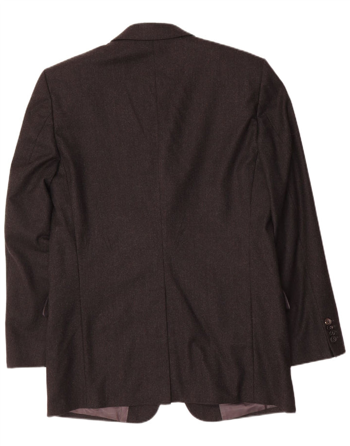 Rene Lezard Veste blazer à 3 boutons pour homme UK 38 Gris moyen