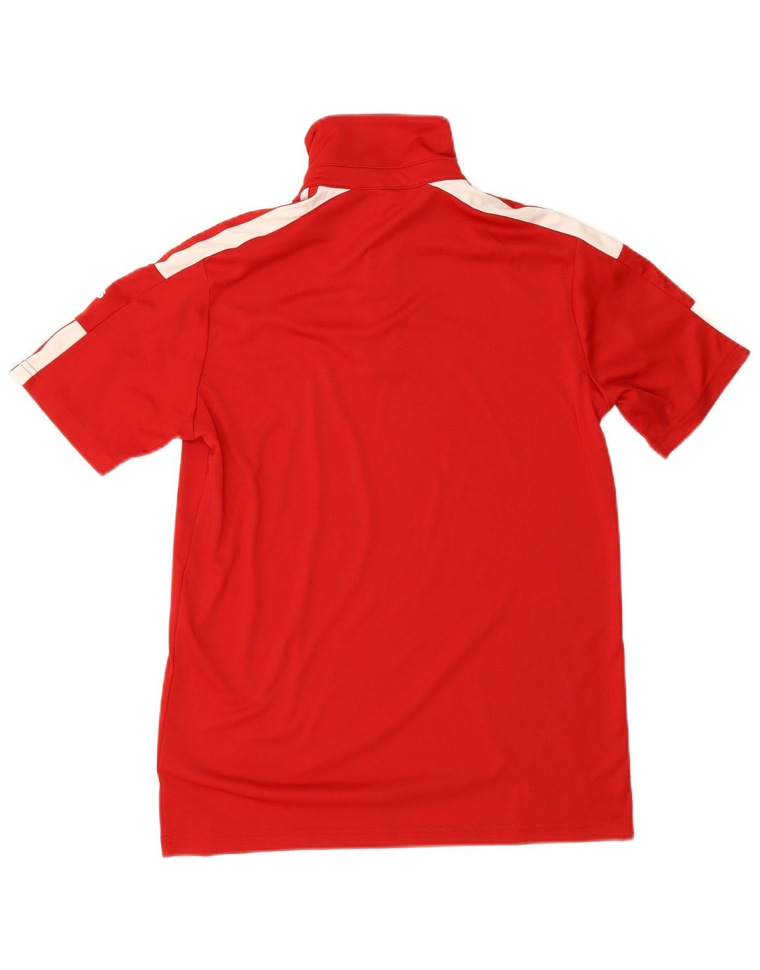 Adidas Homme Aeroready Graphic Polo Petit Rouge Colorblock Polyester