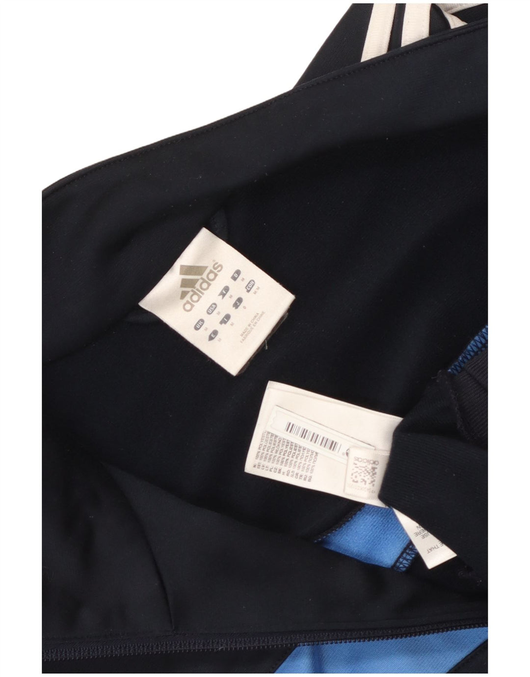 Adidas Veste de survêtement pour homme Bleu marine moyen Polyester colour block