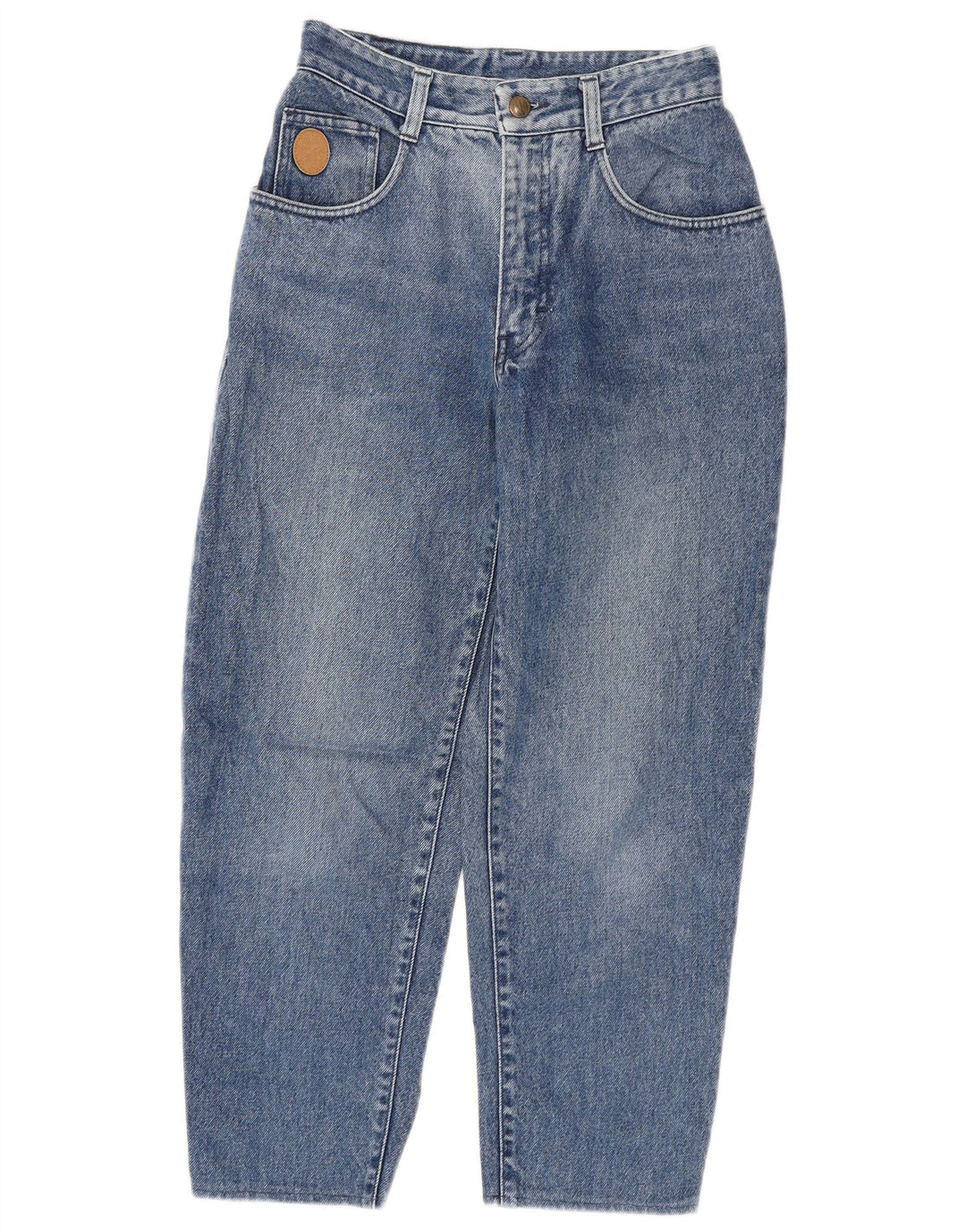 Trussardi Jean Court W28 L24 Bleu Coton Femme
