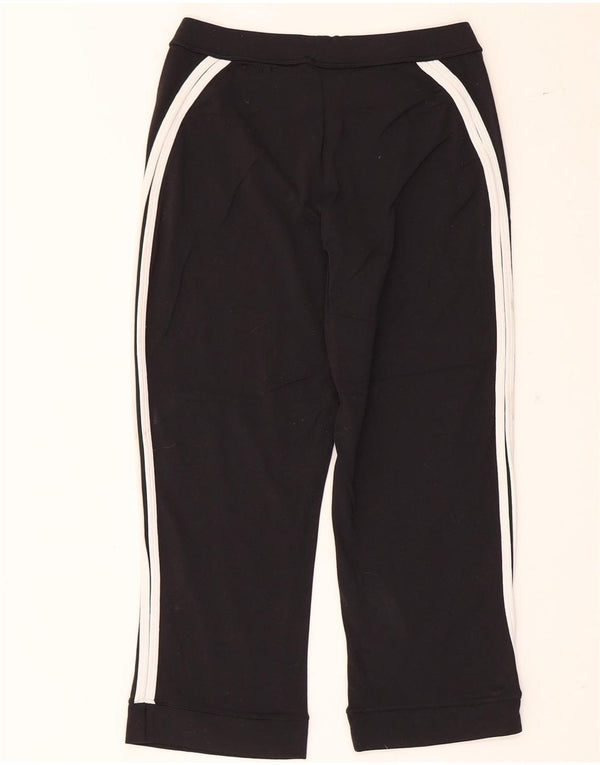 Nike Womens Capri Tracksuit Trousers Joggers UK 10/12 Medium Black
