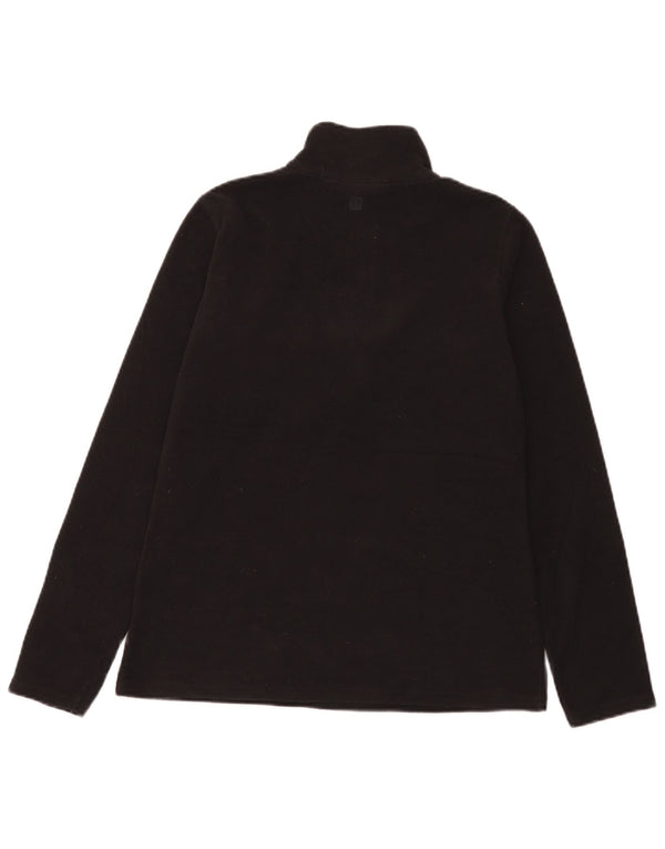 Mountain Warehouse Pull polaire à col zippé pour femme UK 14 Medium Noir