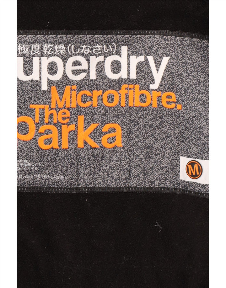 Superdry Veste Parka à Capuche Homme UK 38 Nylon Gris Moyen