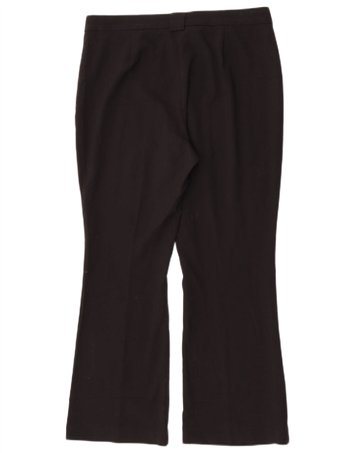 Marks & Spencer Pantalon de costume bootcut pour femme UK 12 Medium W30 L27 Noir