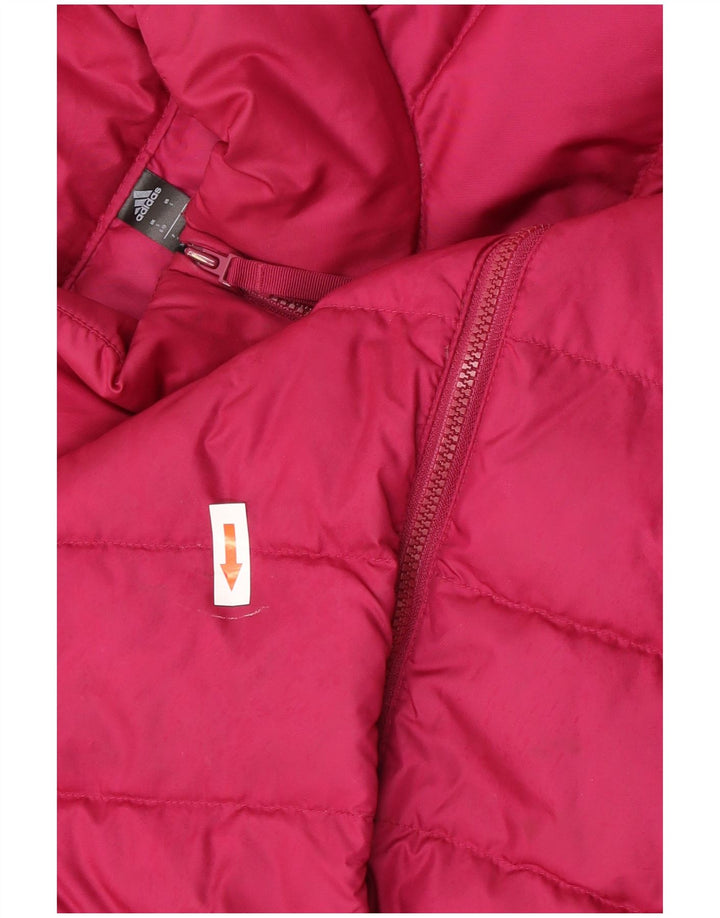 Adidas Veste rembourrée pour femme UK 8/10 Petit Rose Polyester