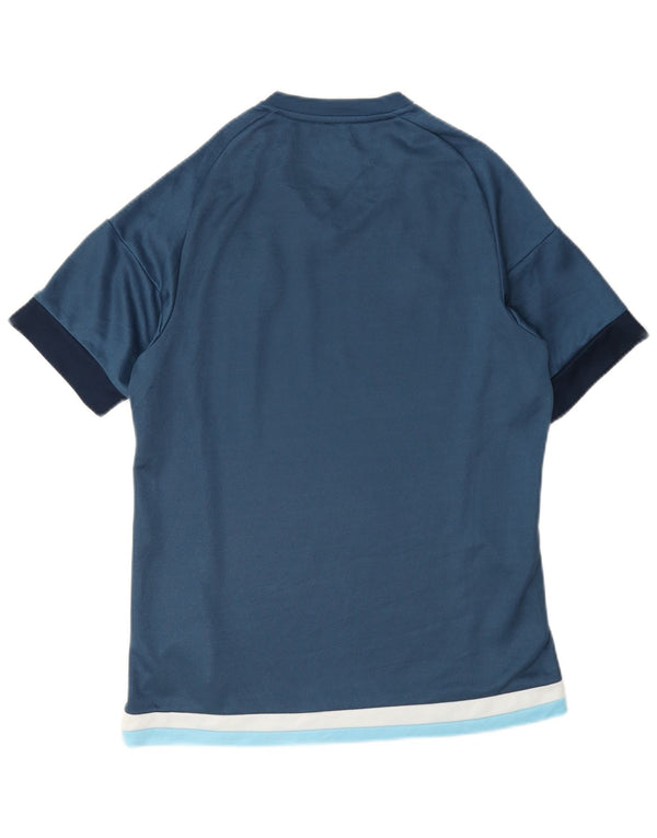 Adidas Hommes Argentine National Football Graphic T-Shirt Top Petit Bleu