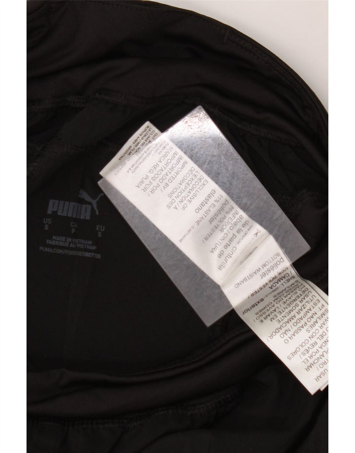 PUMA Pantalon de survêtement pour femme UK 10 Small Noir Polyester