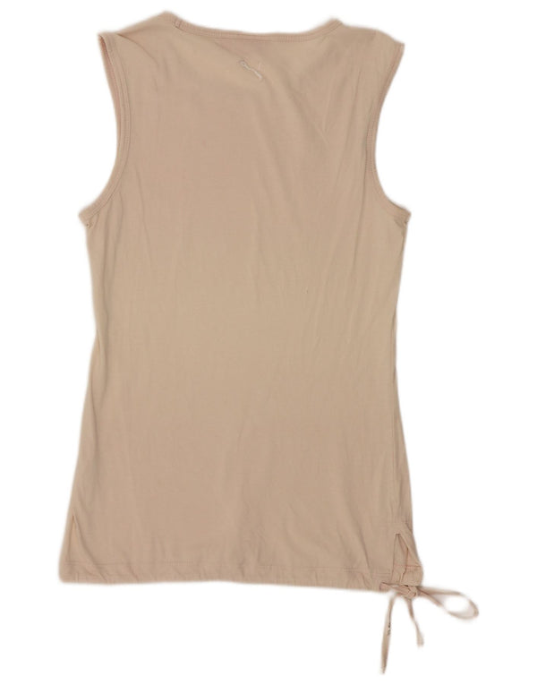 Puma Débardeur graphique pour femme UK 10 Small Beige Sports