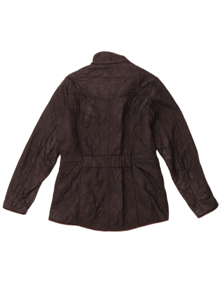 BARBOUR Veste matelassée pour femme UK 12 Medium Noir