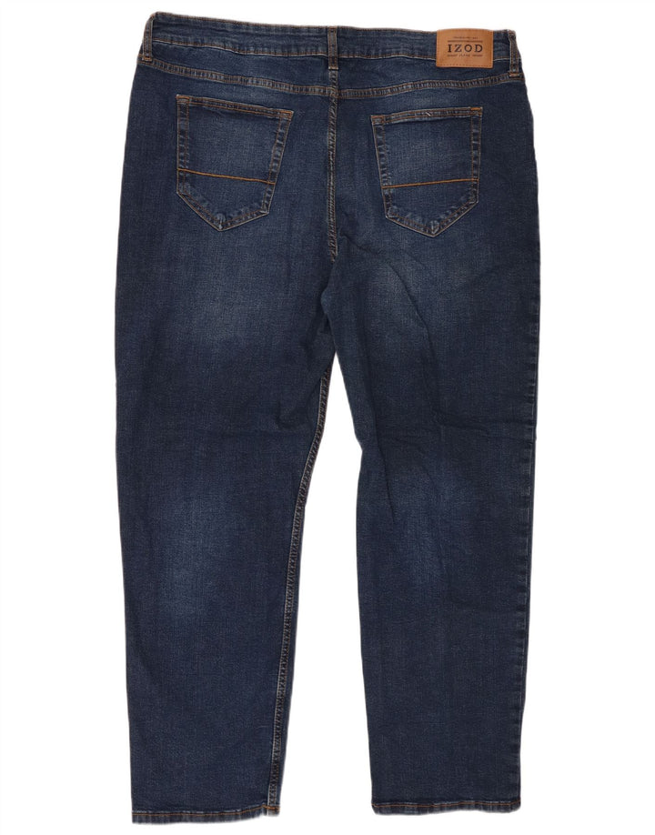 IZOD Jean droit homme W40 L29 bleu coton