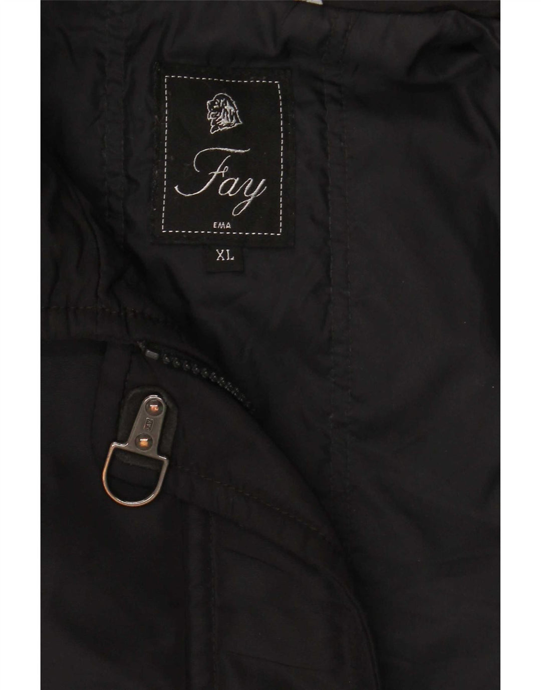 Fay Veste coupe-vent pour femme UK 18 XL Noir