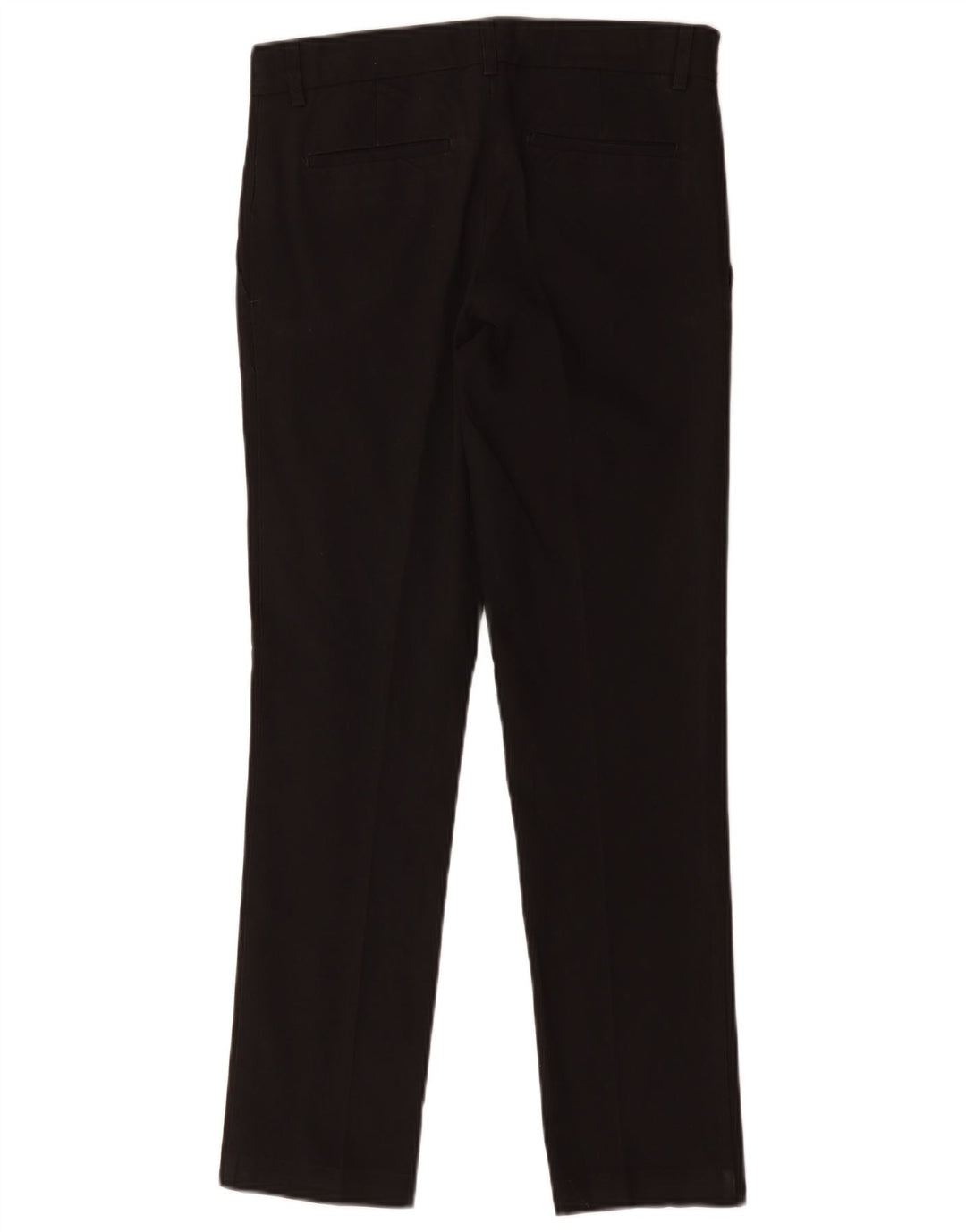 Marks & Spencer Pantalon de Costume Slim Garçon 12-13 Ans W28 L27 Noir Polyester