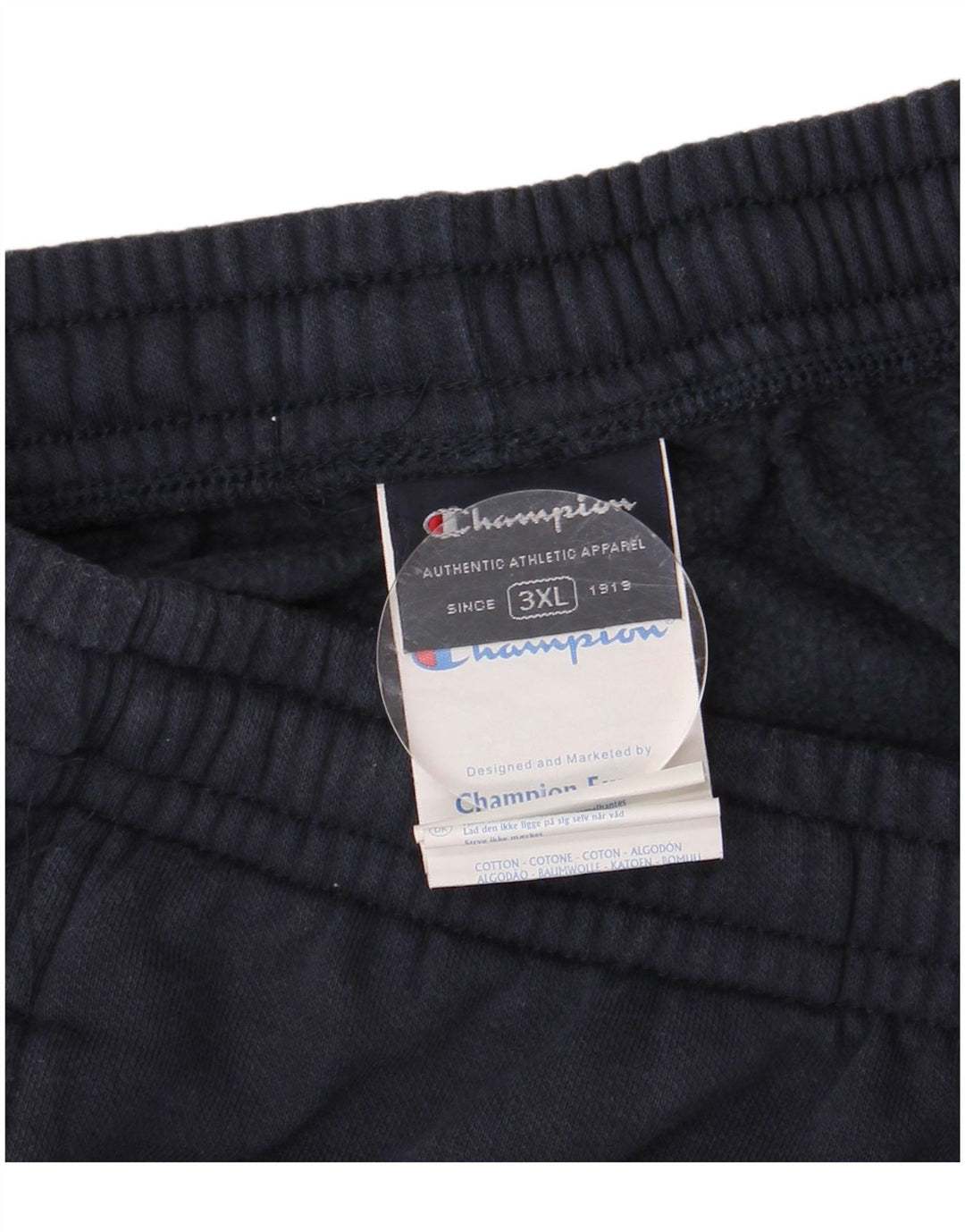 Champion Pantalon de Survêtement Homme 3XL Bleu Marine Coton