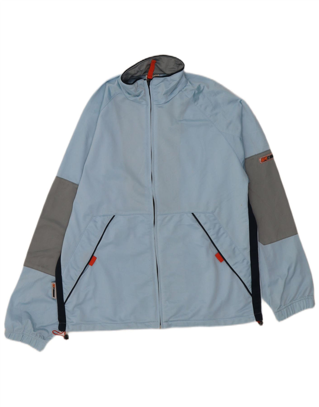 BRUGI Veste de Survêtement Homme Bleu Moyen Colorblock Polyester