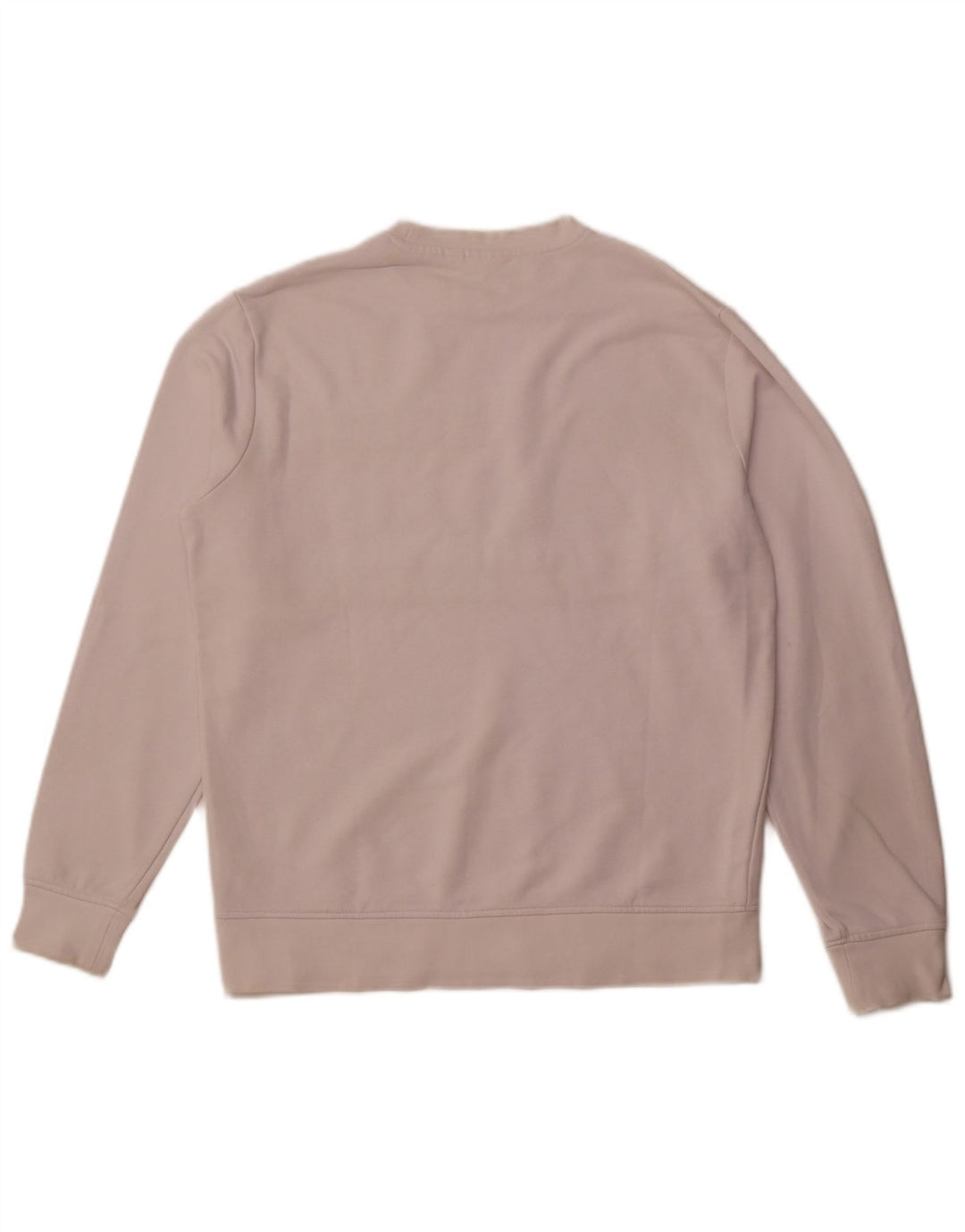 ELLESSE Sweat-Shirt Graphique Homme Petit Blanc Colorblock Coton