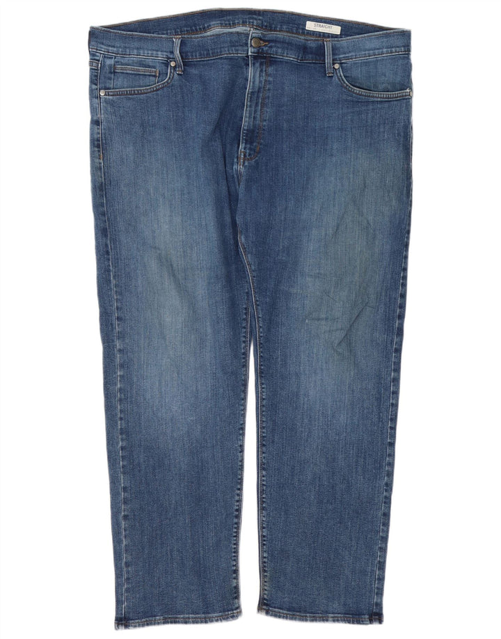 Marks & Spencer Jean droit homme W44 L29 bleu coton