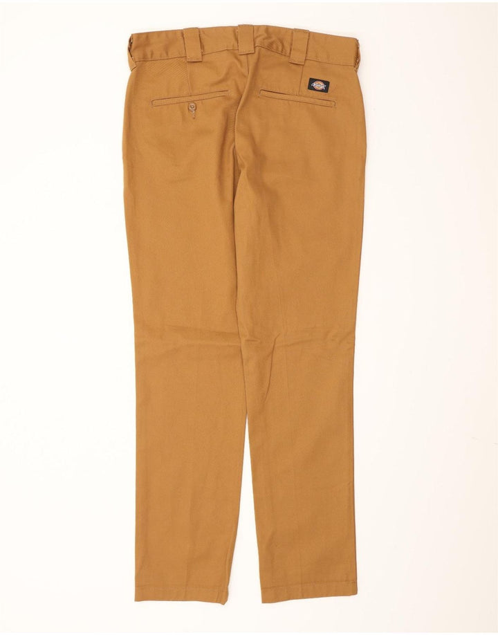 Dickies Pantalon Chino Coupe Slim Homme W32 L32 Marron Polyester