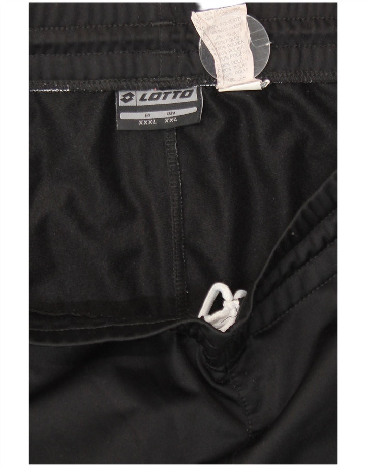 Lotto Pantalon de survêtement pour femme UK 22 3XL Noir Polyester