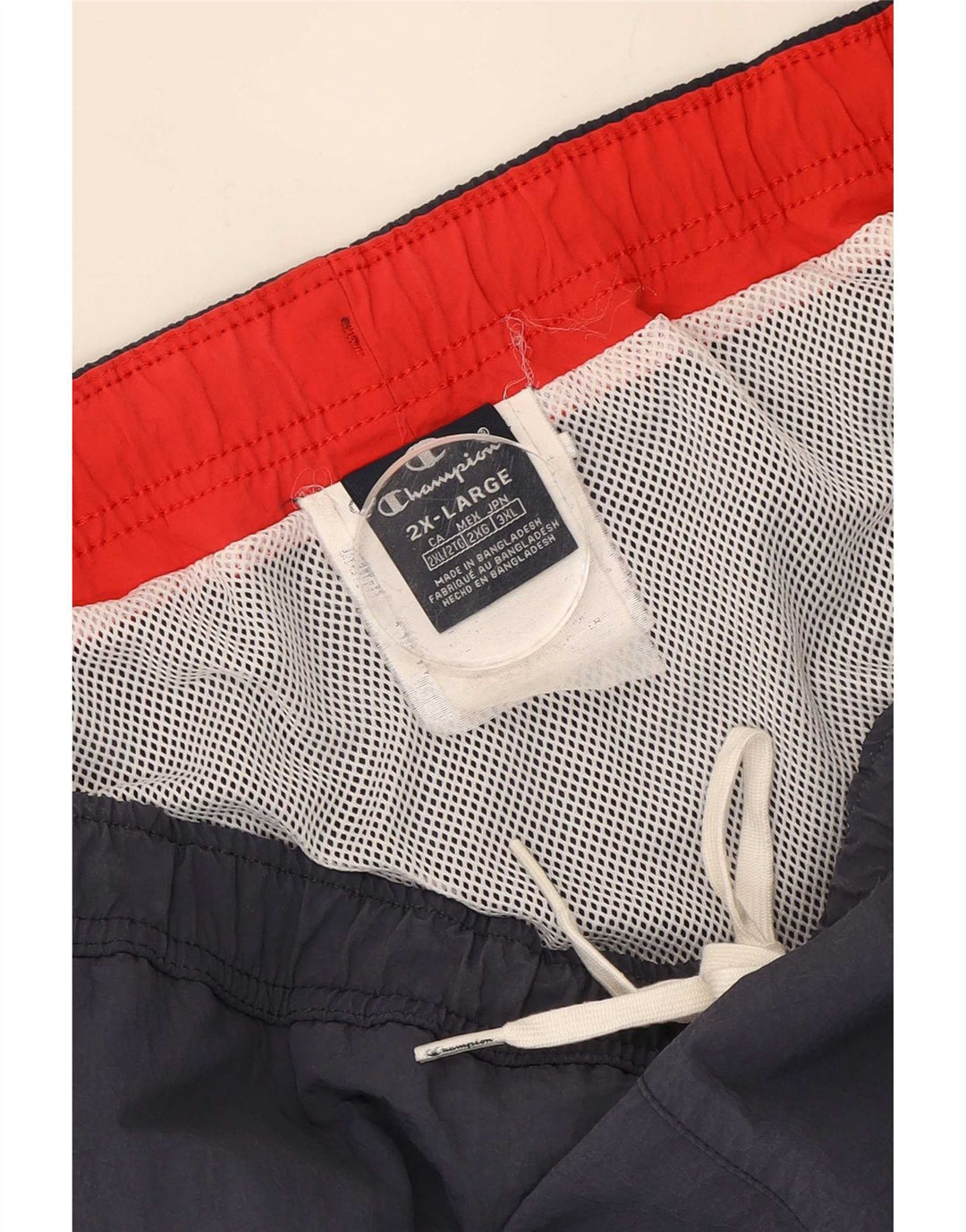 Champion Short de Bain Homme 2XL Bleu Marine Polyamide