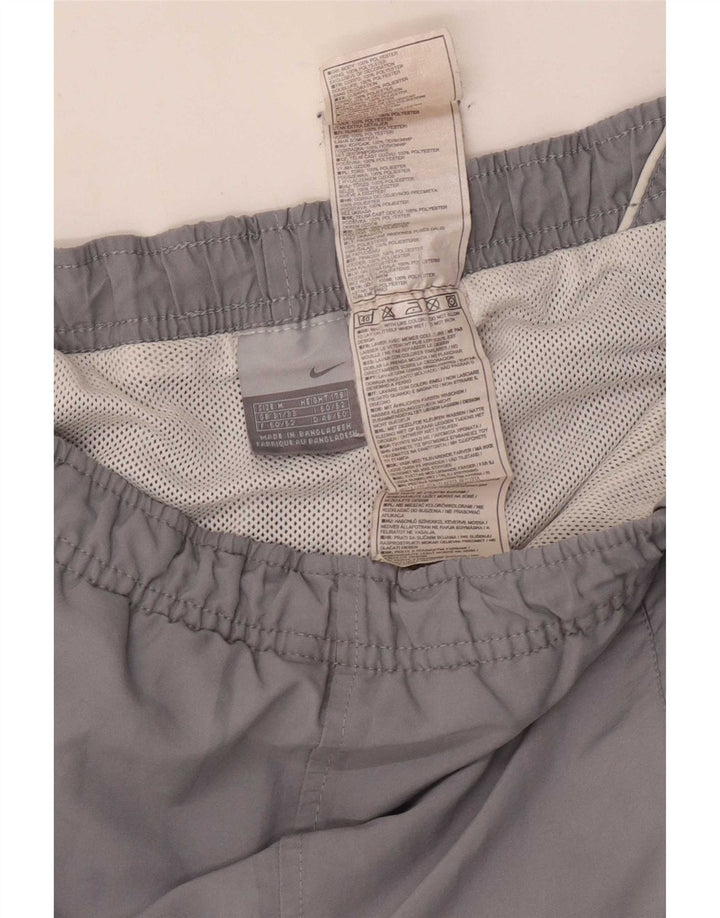 Nike Short de sport pour homme UK 31/33 Gris moyen Polyester colour block