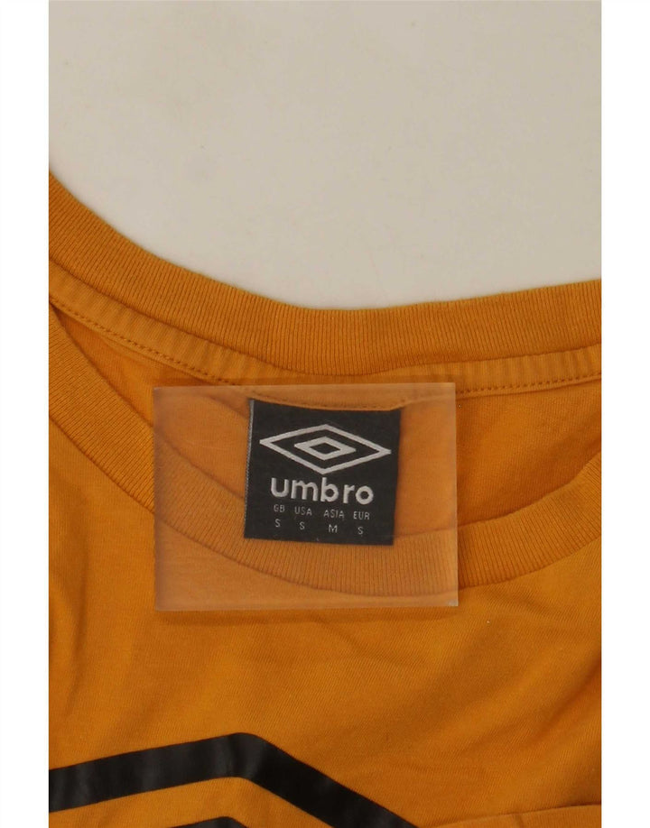 Umbro T-Shirt Graphique Homme Petit Jaune