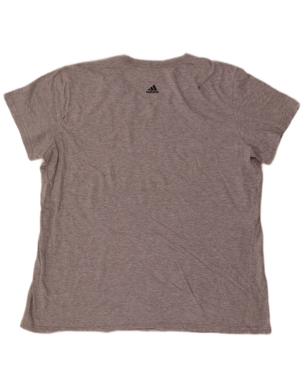 Adidas T-shirt graphique pour homme 2XL Gris