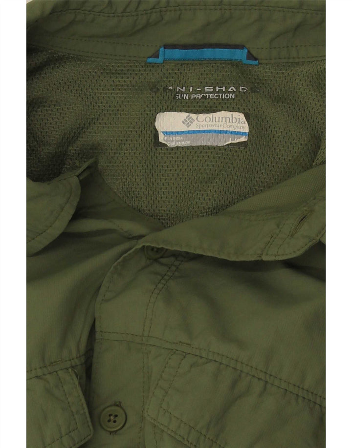 Columbia Chemise Omni-Shade Homme Kaki Moyen