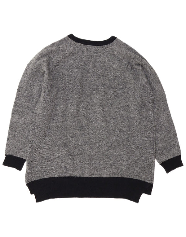 Marina Militare Pull col bateau pour femme UK 14 Gris moyen Acrylique