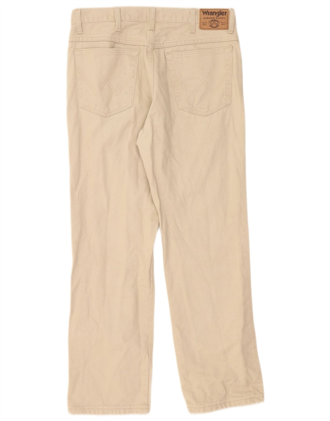 Wrangler Jean droit homme W34 L30 coton beige