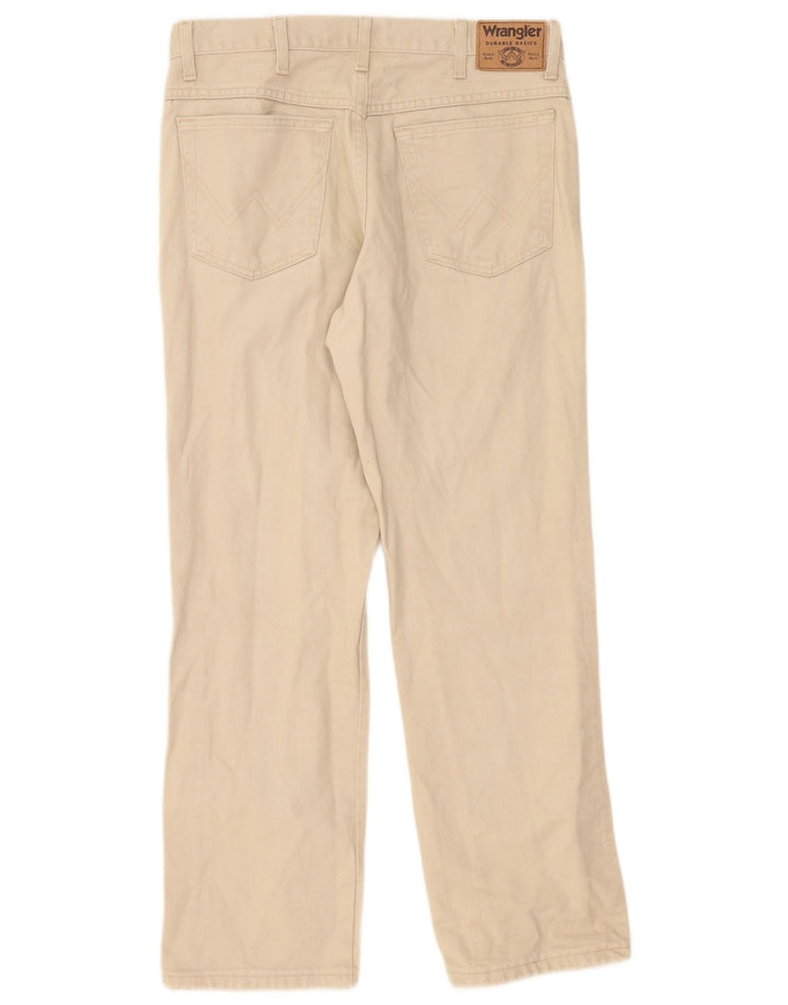 Wrangler Jean droit homme W34 L30 coton beige