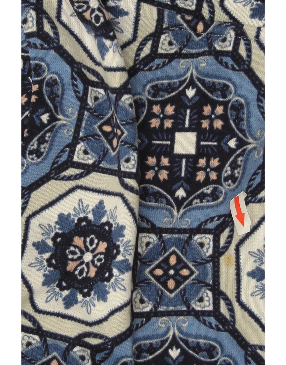 Marks & Spencer Tunique à manches 3/4 pour femme UK 12 Bleu moyen géométrique