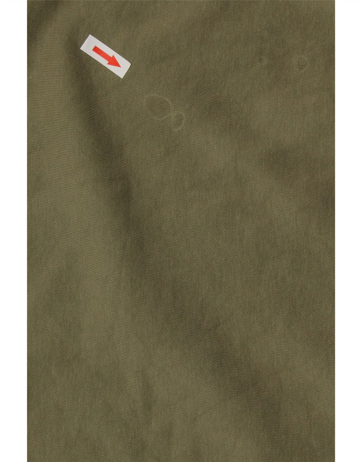 ADIDAS Sweat-shirt court surdimensionné pour femme UK 14 Grand coton kaki