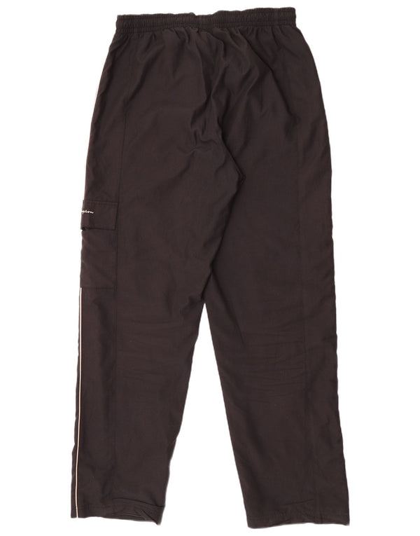 Champion Pantalon de survêtement pour homme Large Noir Polyester