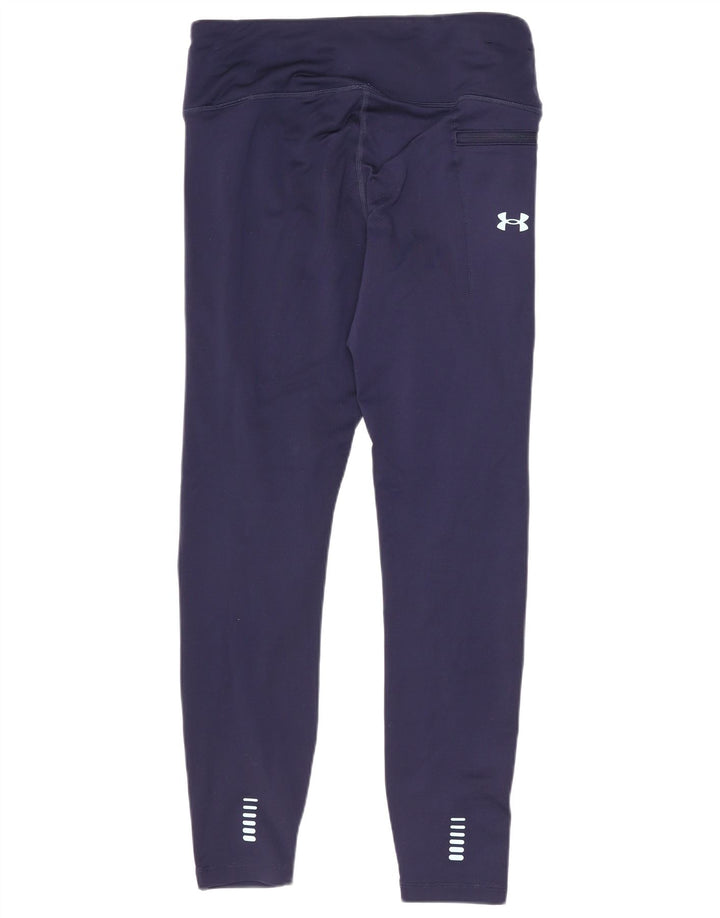 Under Armour Legging graphique pour femme UK 12 Bleu marine moyen Polyester