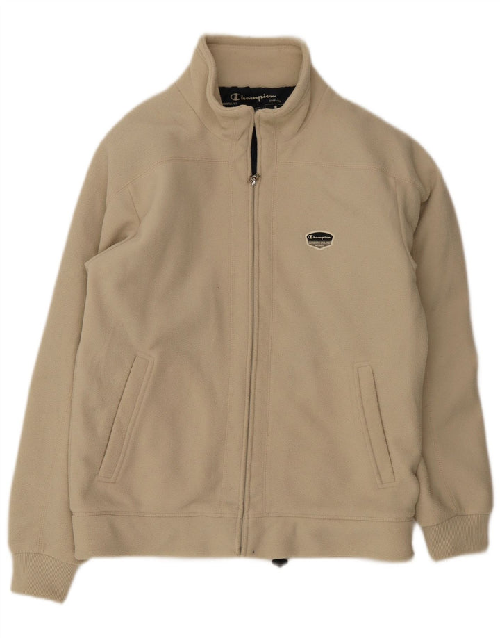 Champion Veste Polaire Femme UK 16 Large Beige Polyester