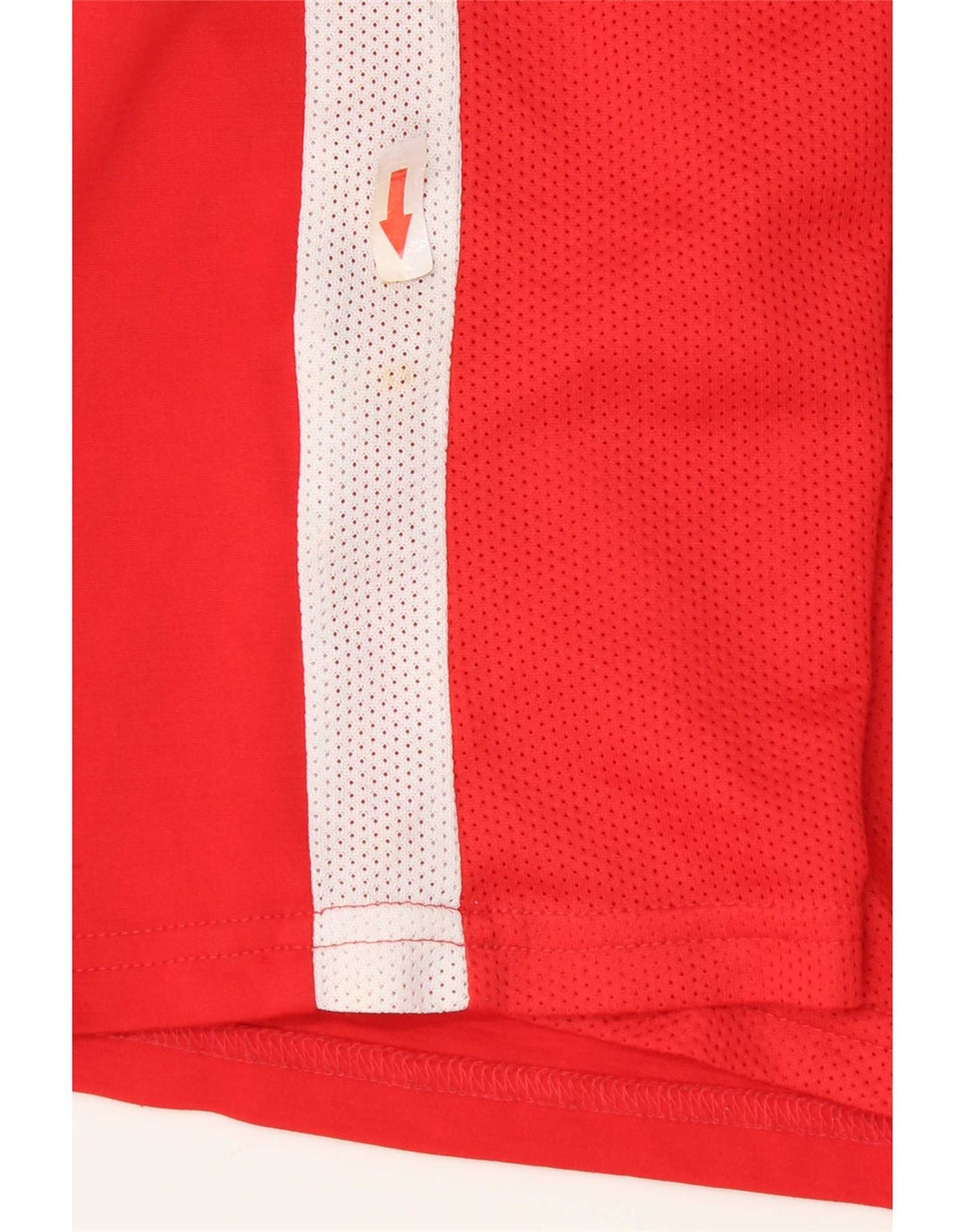 Nike Hommes Dri Fit T-Shirt Haut Rouge Moyen Polyester