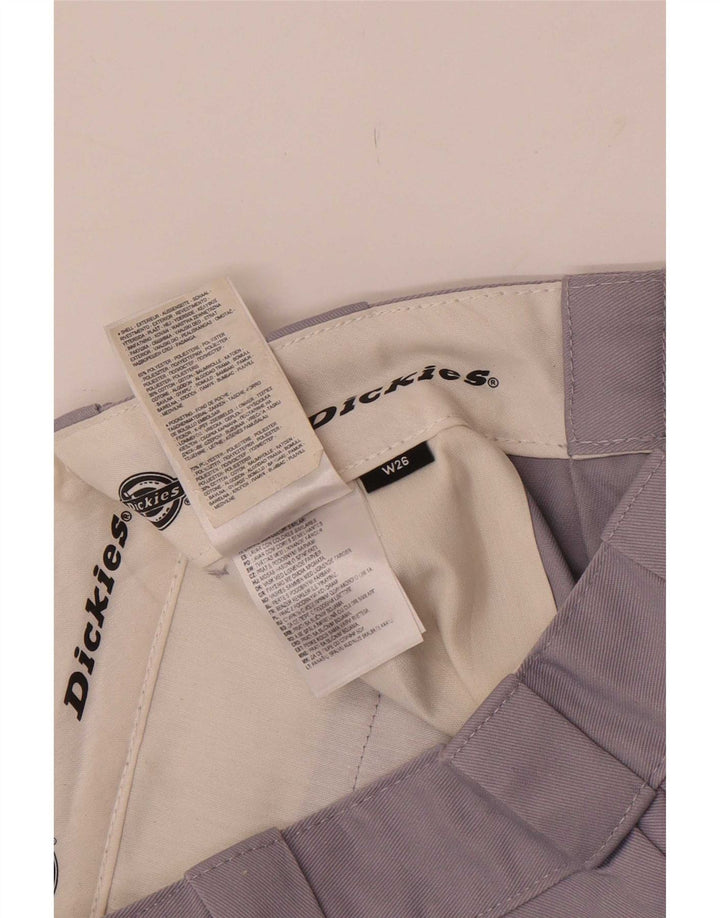 Dickies Pantalon Chino Droit Femme W26 L26 Violet Polyester