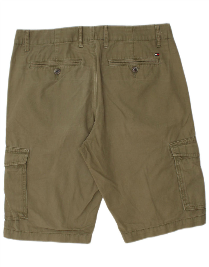 Tommy Hilfiger Short Cargo Homme W32 Coton Kaki Moyen
