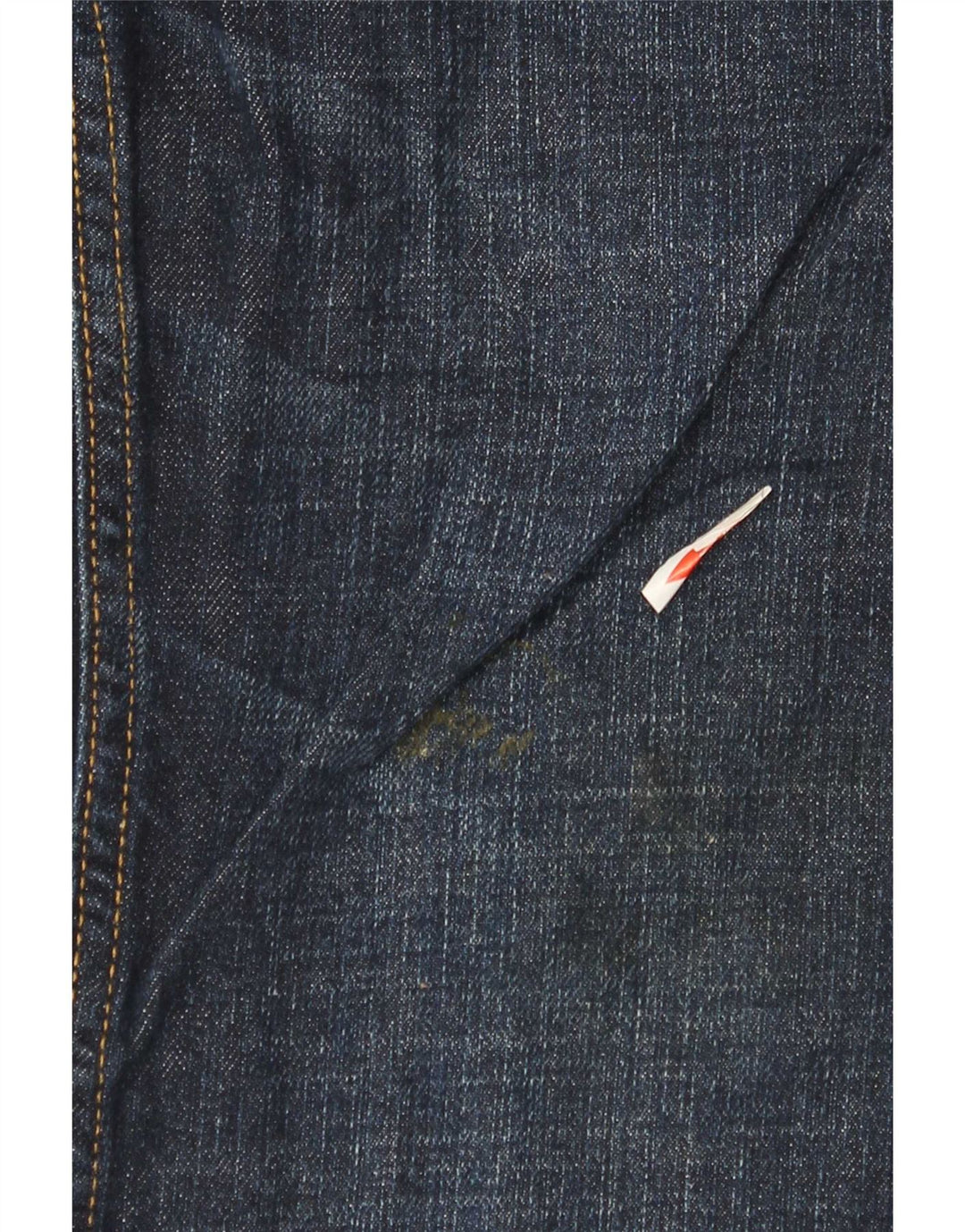 Weird Fish Jean droit femme W36 L28 bleu marine coton