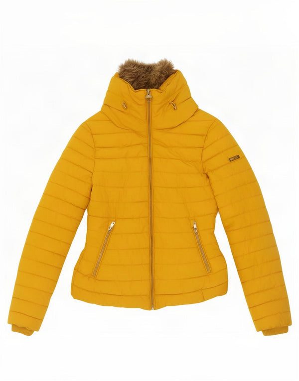 Diesel Veste matelassée fille 7-8 ans Jaune Polyester