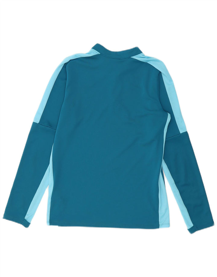 NIKE Haut de survêtement Dri Fit pour fille 12-13 ans Bleu Taille L