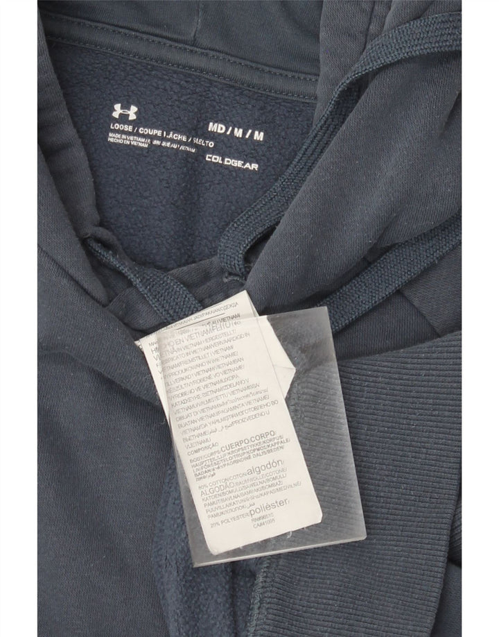 Under Armour Sweat à capuche pour homme en coton bleu marine moyen