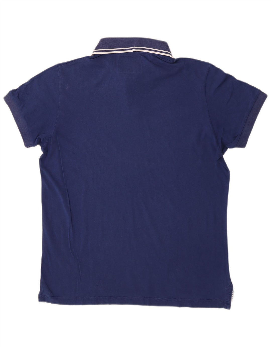 Woolrich Polo Homme Large Bleu Marine Coton