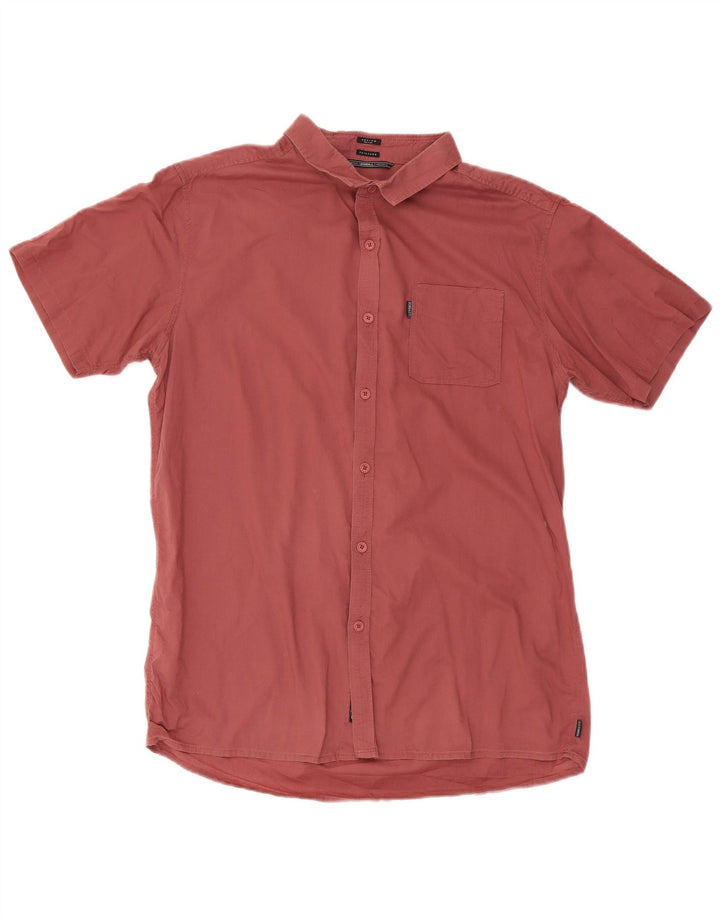 O'Neill Chemise à manches courtes sur mesure pour homme en coton rouge moyen