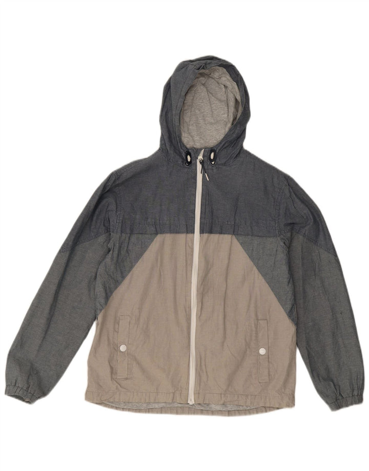 Marks & Spencer Veste coupe-vent à capuche pour garçon 12-13 ans Gris Colorblock
