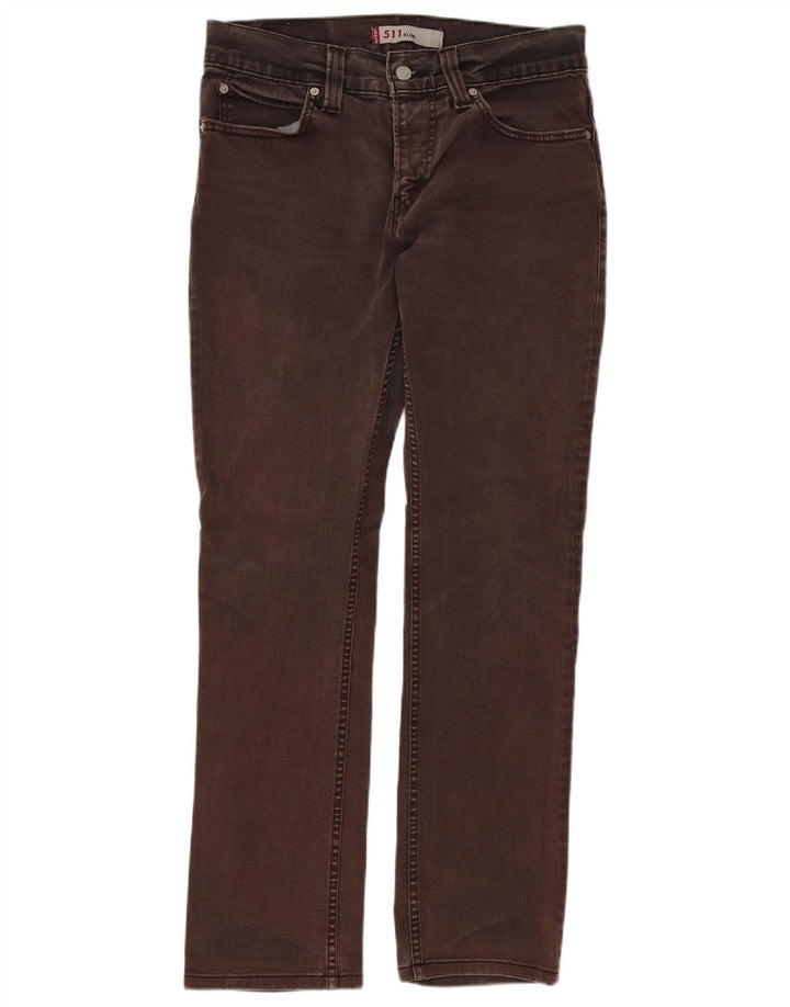 Levi's Jean Slim 511 Homme W32 L30 Marron