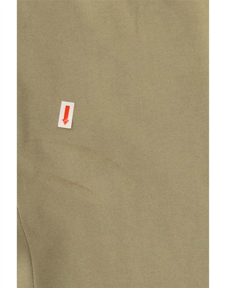 ZARA Veste blazer à 1 bouton pour homme EU 48 Kaki moyen Polyester