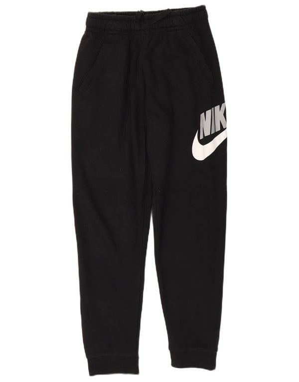 Nike Pantalon de survêtement graphique pour garçon 12-13 ans Large Noir Coton