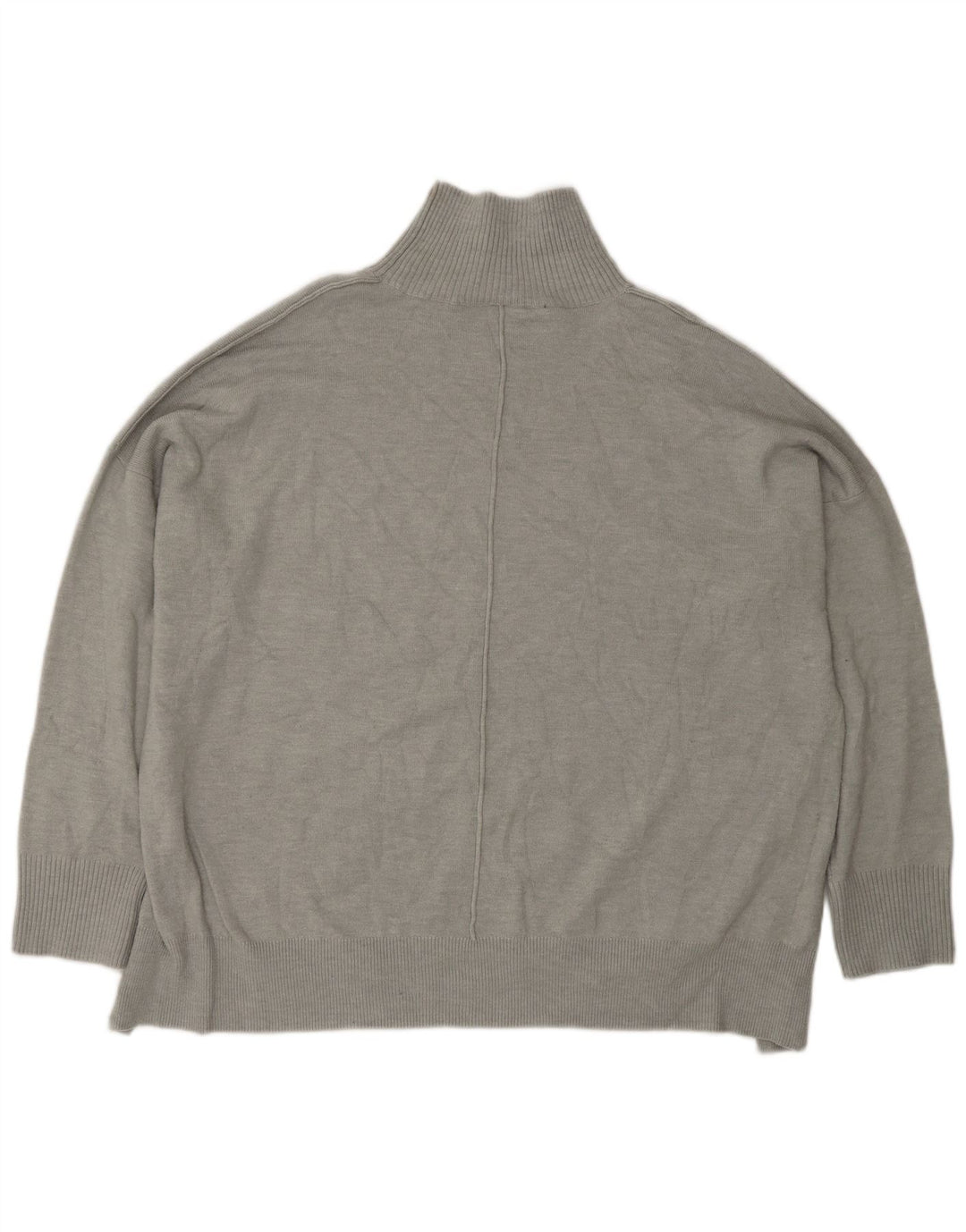 French Connection Pull col roulé pour femme Gris moyen UK 14