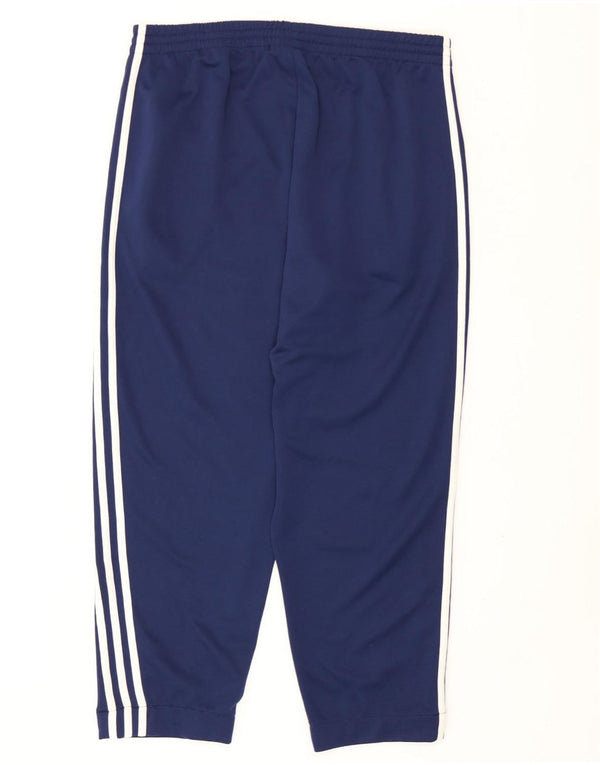 Adidas Pantalon de survêtement pour homme UK 46/48 XL Bleu marine Polyester